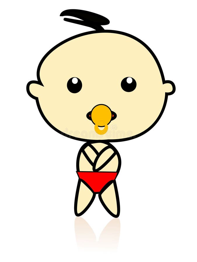 Baby with nipple