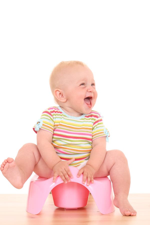 Baby op onbenullig royalty-vrije stock afbeelding Baby op onbenullig royalty-vrije stock afbeelding