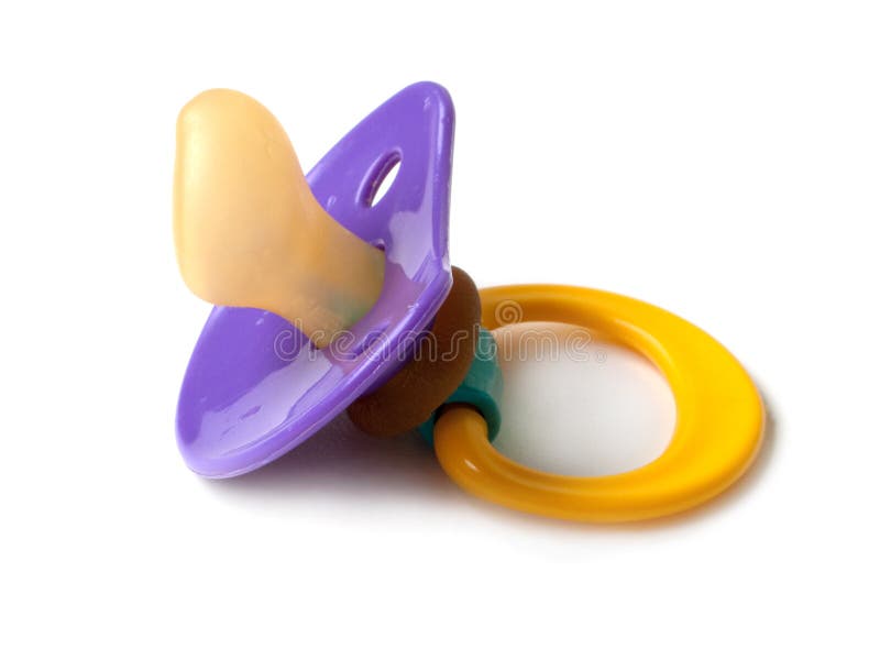 Baby pacifier-soother stock photo. Image of infant, plastic - 22945474