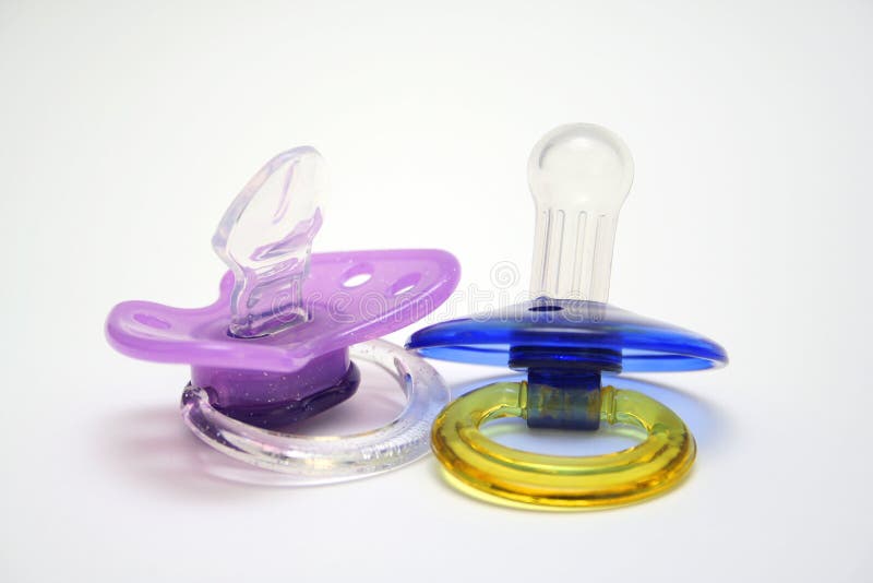 Baby pacifiers stock photo. Image of comforter, object - 18709264