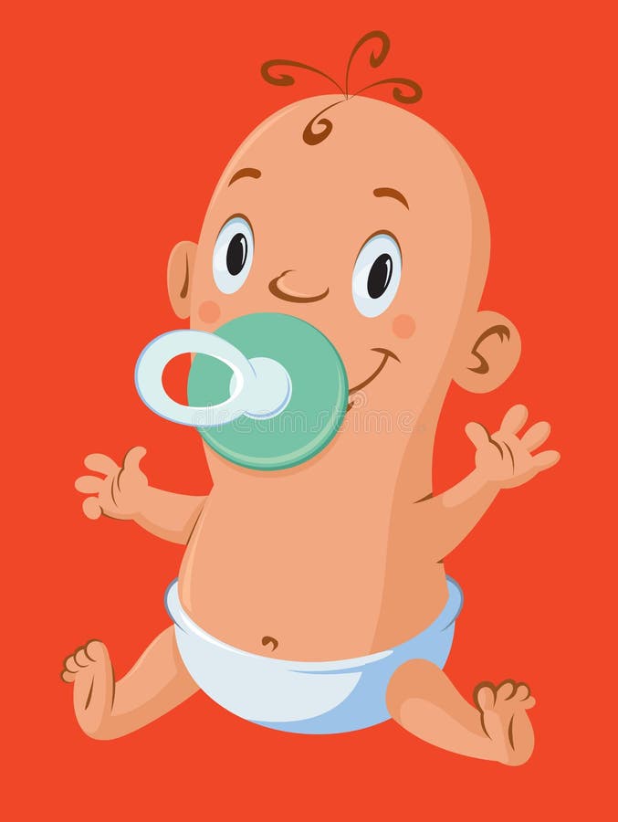 Baby Pacifier Drawing Stock Illustrations 1,801 Baby Pacifier Drawing