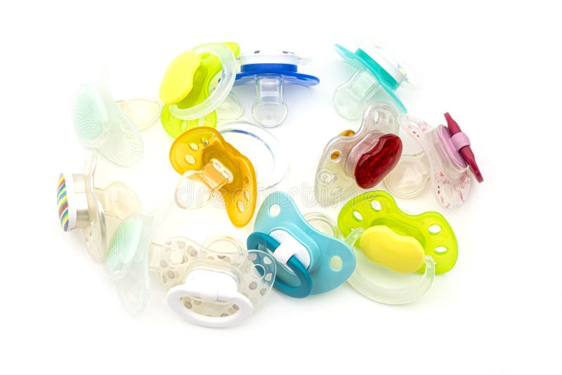 Baby Pacifiers stock image. Image of control, infancy 242788581
