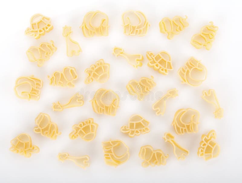 Baby Pasta with Animals Shape Stock Image Image of cuisine, italia