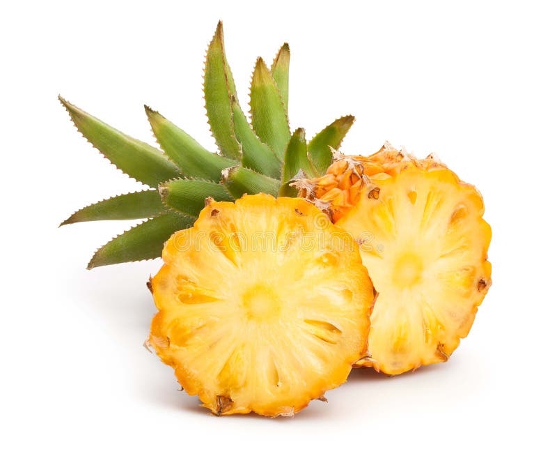 Baby pineapple stock photo. Image of group, leaves, produce 47463194