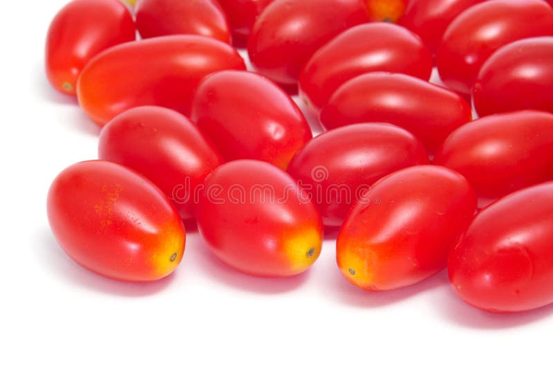 Baby plum tomatoes stock photo. Image of fresh, grocery 22819408