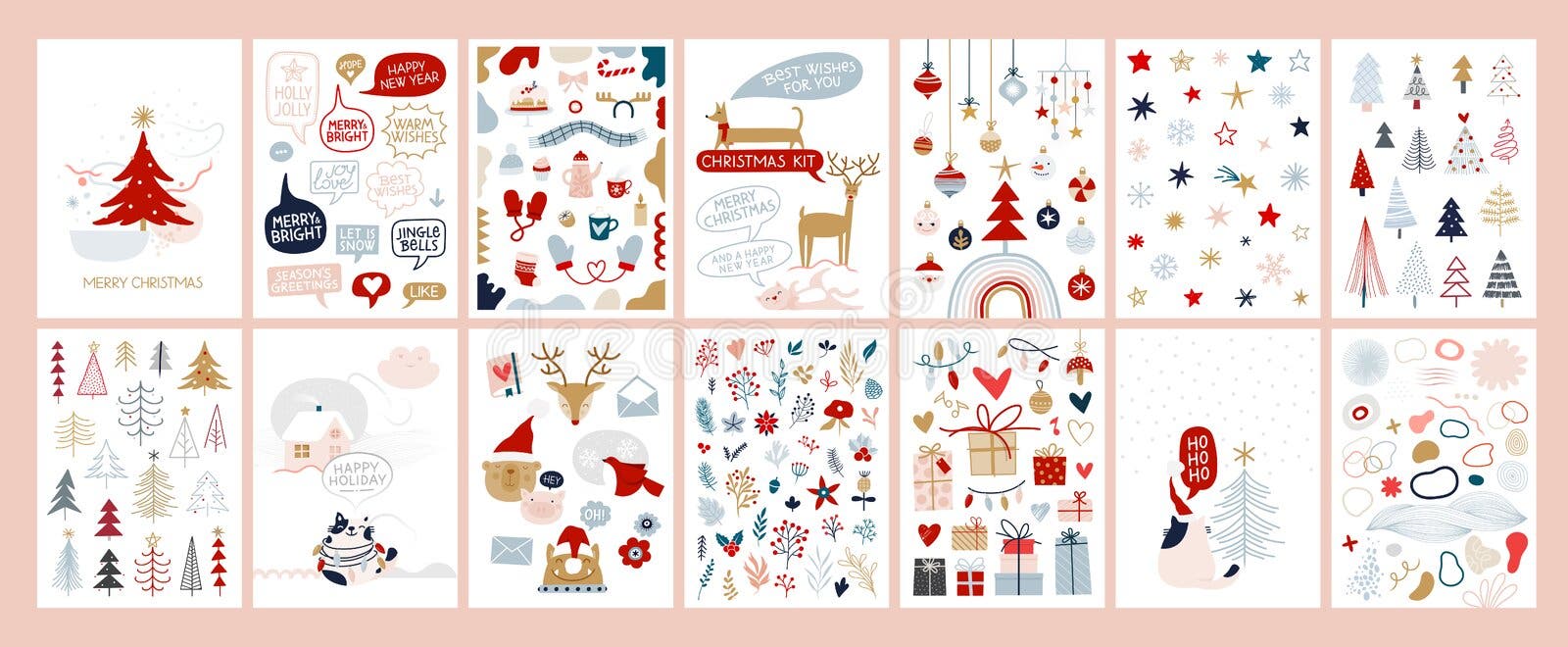 Baby posters and cards with animals and flowers pattern. Vector illustrations with cute animals. stock illustration Baby posters and cards with animals and flowers pattern. Vector illustrations with cute animals. stock illustration