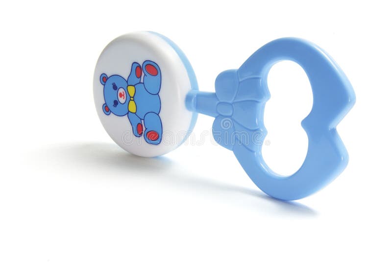 Baby Rattle royalty free stock photo