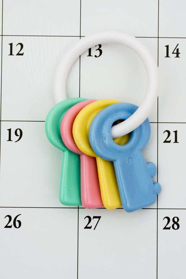 Baby Rattle stock photography