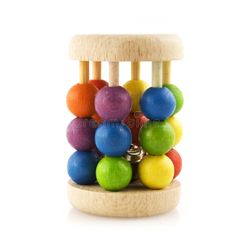 Baby-rattle royalty free stock image