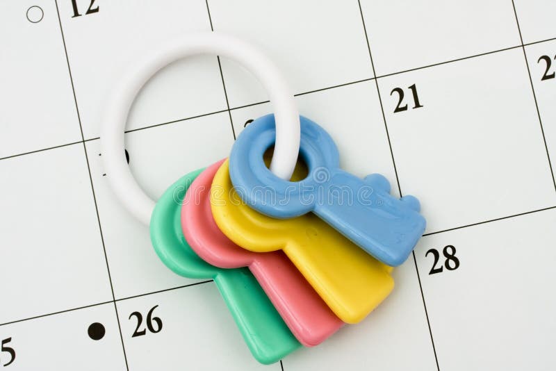 Baby Rattle stock photos