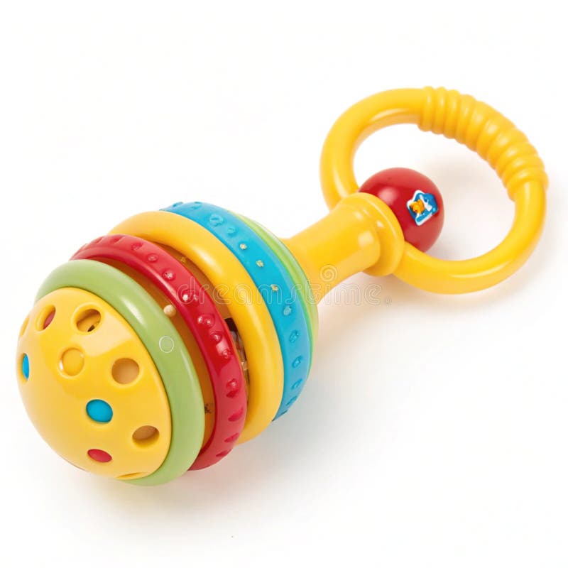 Baby Rattles isolated on transparent background