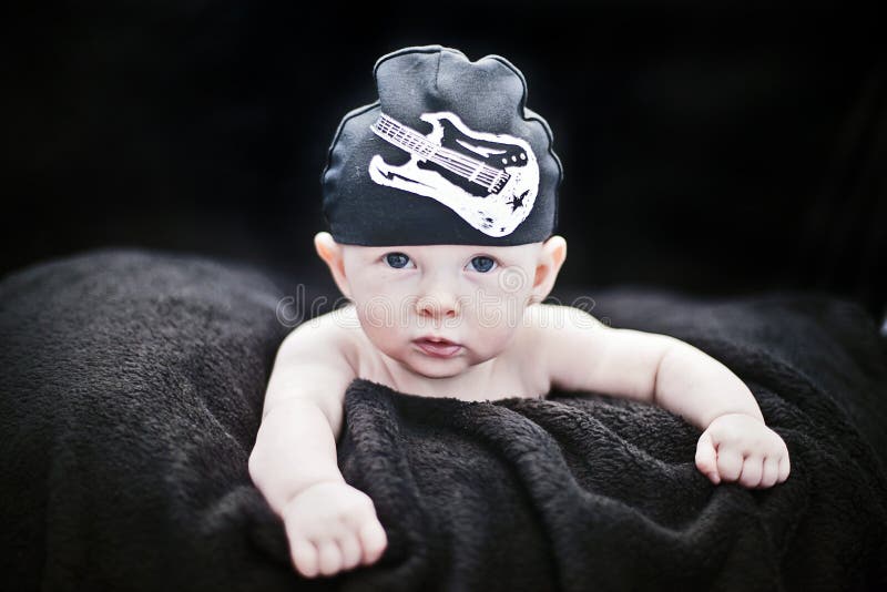 Baby rockstar stock photo. Image of young, youthful, growing 21324630