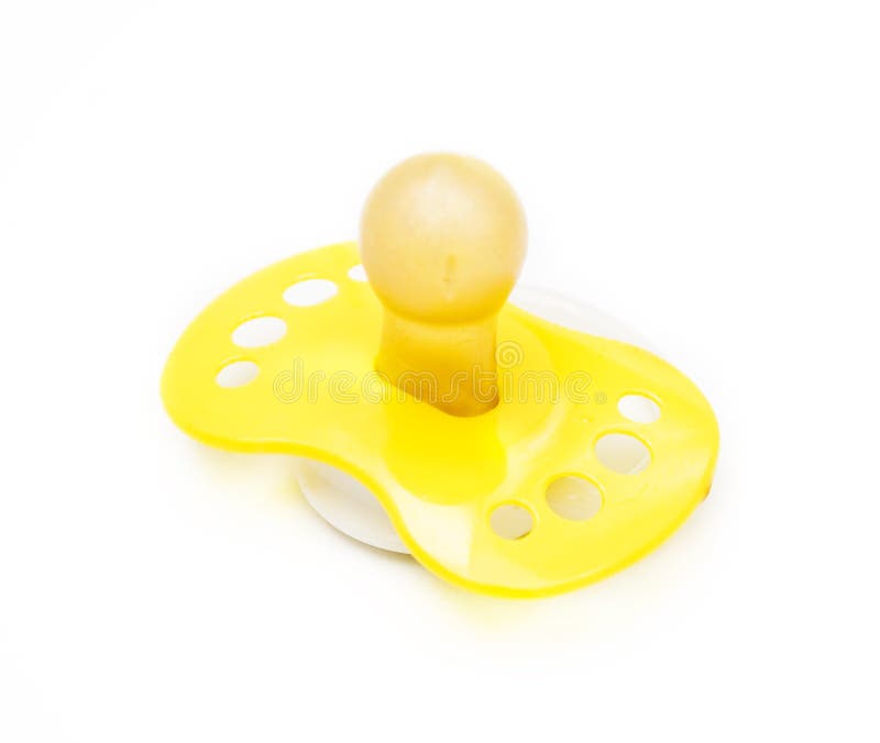 Baby s dummies stock image. Image of isolated, teething 20040471
