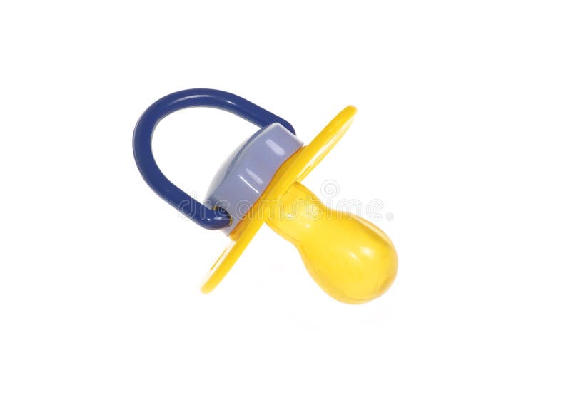Baby s dummy stock photo. Image of blue, white, close 18273734