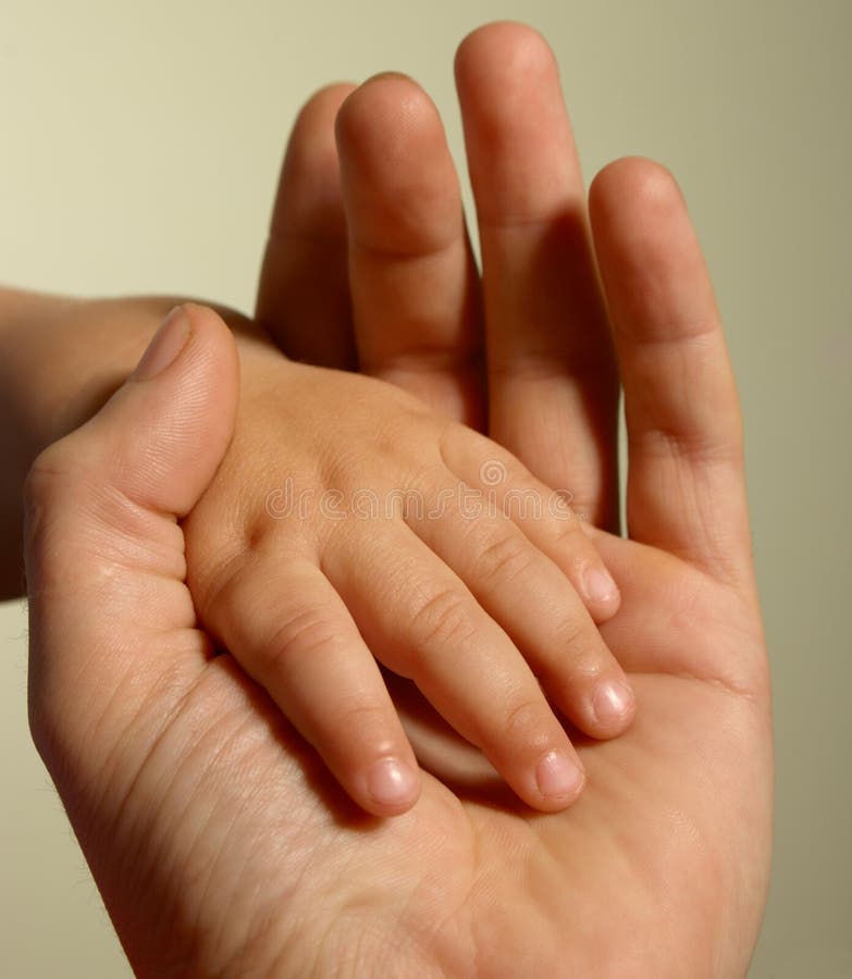 Baby s hand stock photo. Image of maternity, closeup 13038486