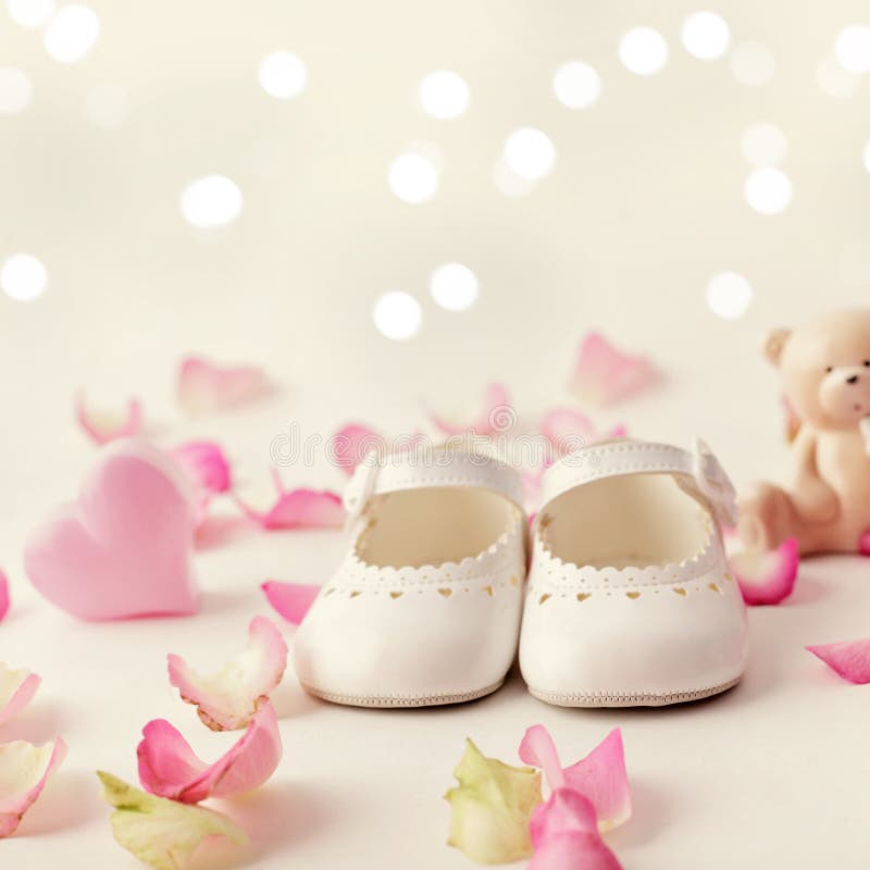 Baby shoes royalty free stock image