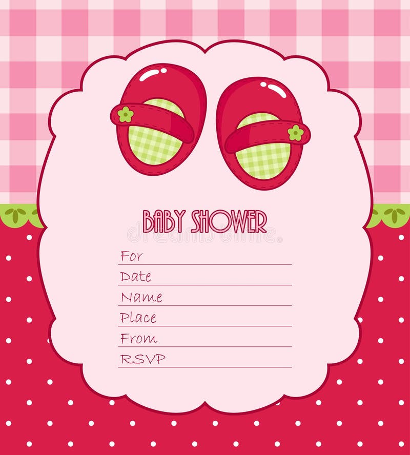 Baby shower card