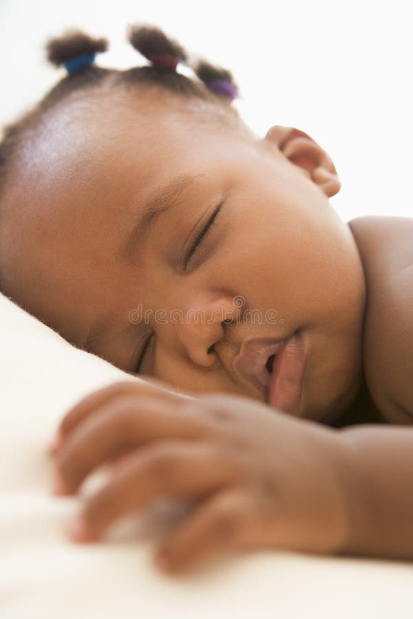 Baby sleeping royalty free stock images