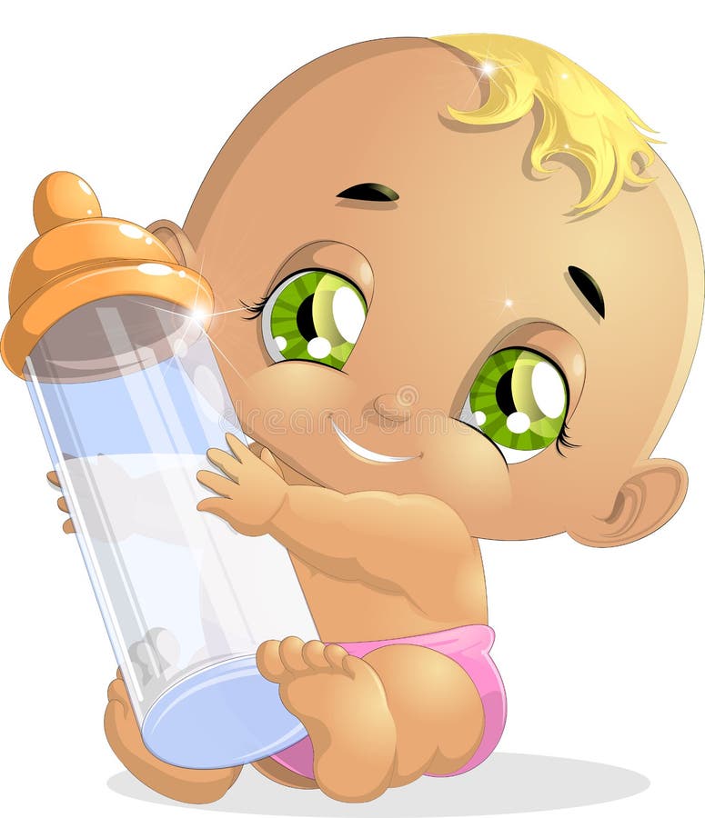 Baby stock illustration