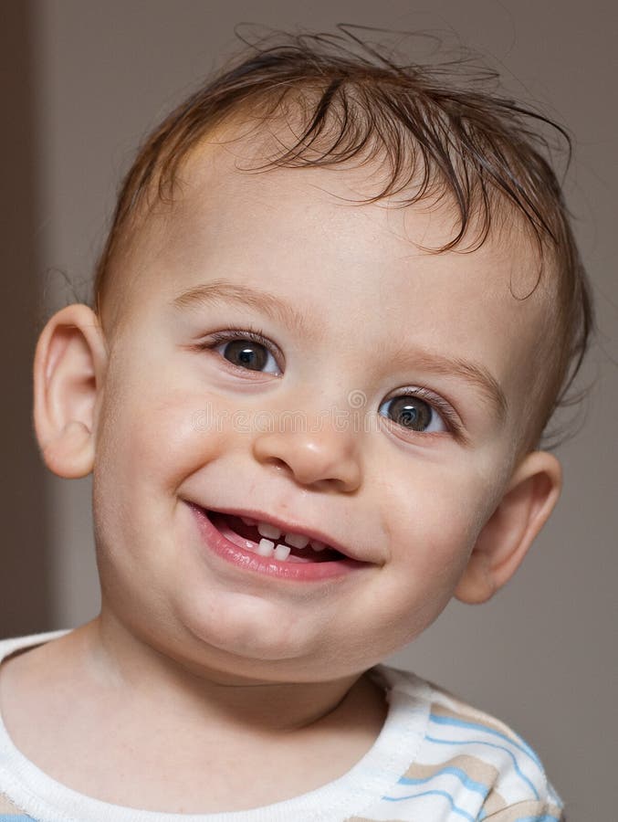 Baby smile stock images Baby smile stock images