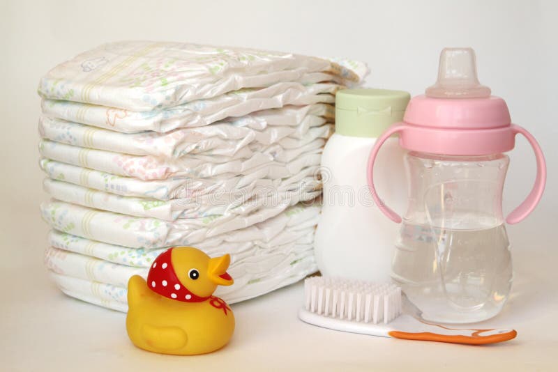 Baby staff stock photo. Image of disposable, bath, moisturizer - 51644230