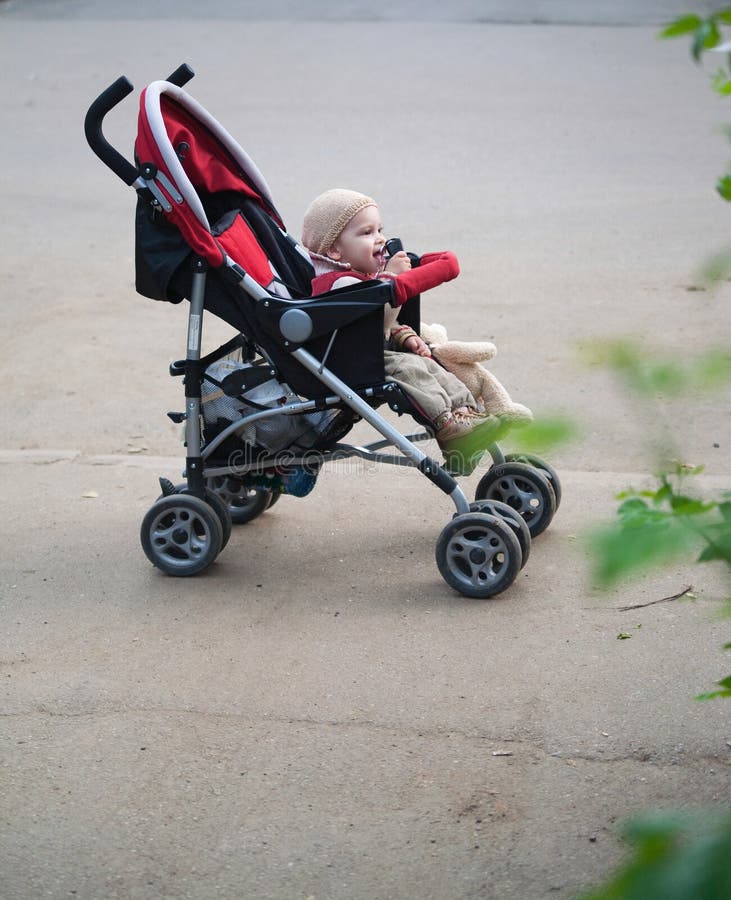 Baby in stroller