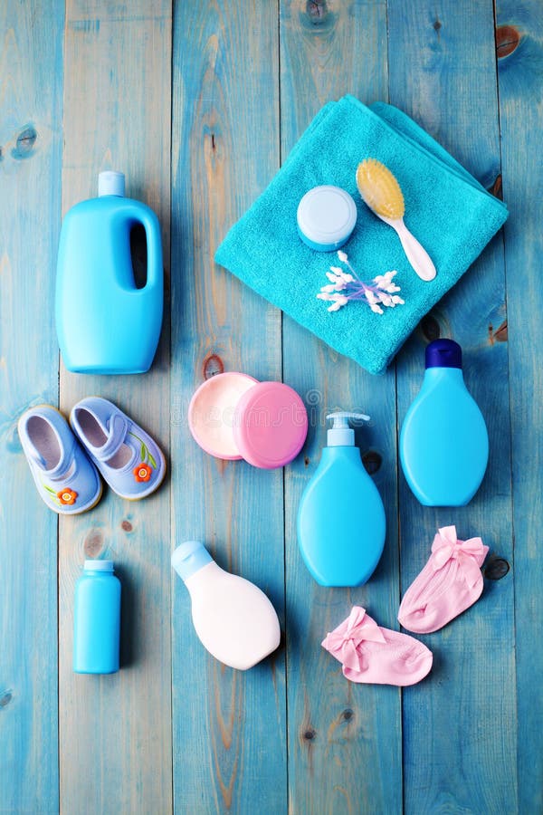 Baby supplies stock photo. Image of clean, soap, newborn 86015994