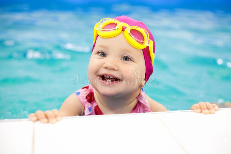 Baby swimmer