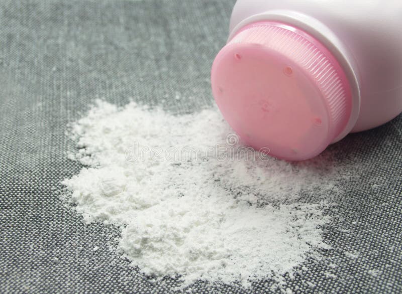 Baby Talcum Powder Container Stock Photo Image of cute, powder 71363298