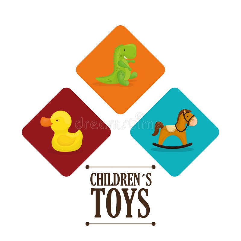 Baby toys design. stock vector. Illustration of children 58677055