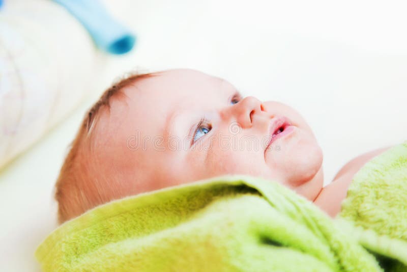 A Baby Waiting For Changing His Napkin Stock Photo Image 31171656