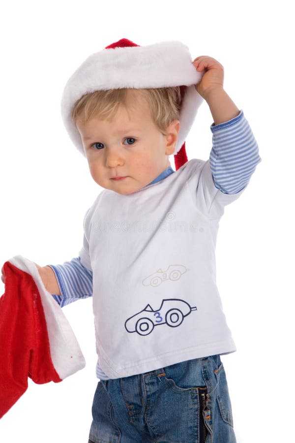 Baby on white background stock image. Image of baby, sweet 7373141