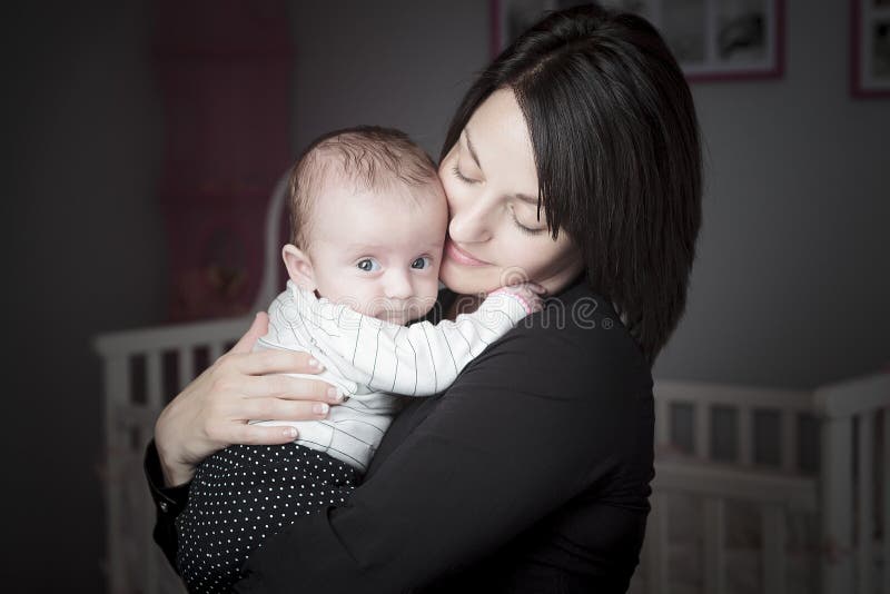 Babykamer stock foto's