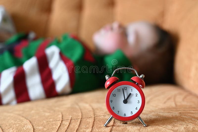 Babys Daytime Sleep. Lunch Baby Sleep Stock Photo Image of innocent