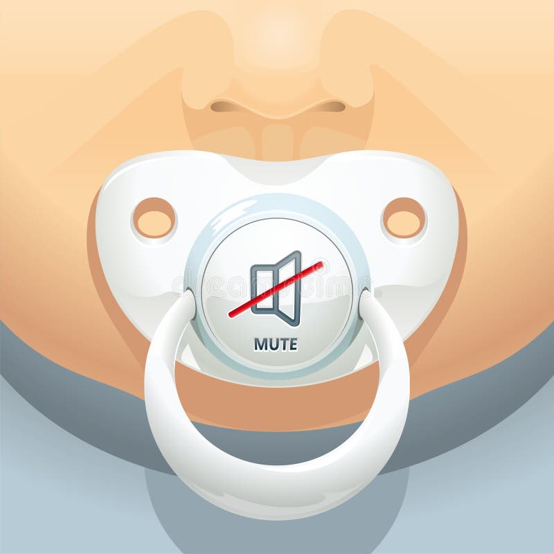 Babystummer vektor abbildung Babystummer vektor abbildung