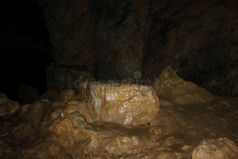 Bacho Kiro cave royalty free stock image