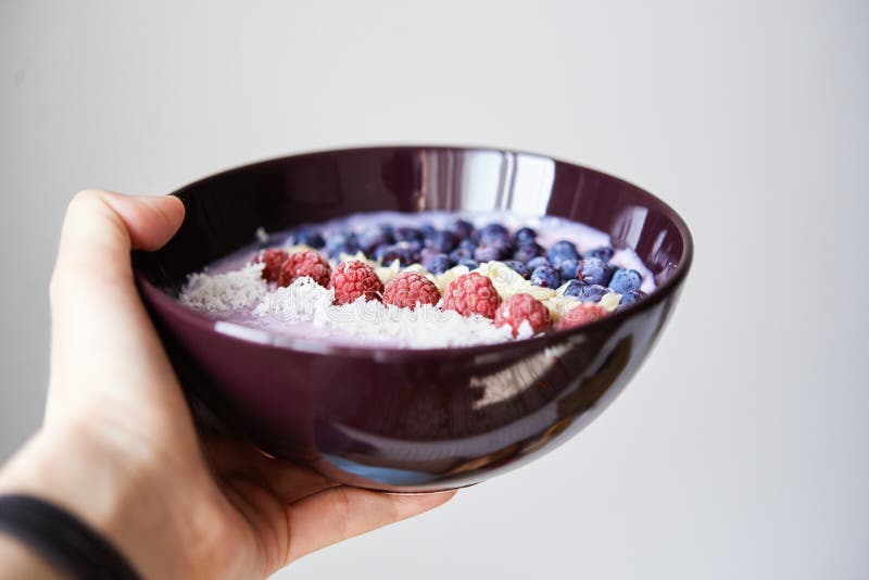 Bacia com batido foto de stock royalty free