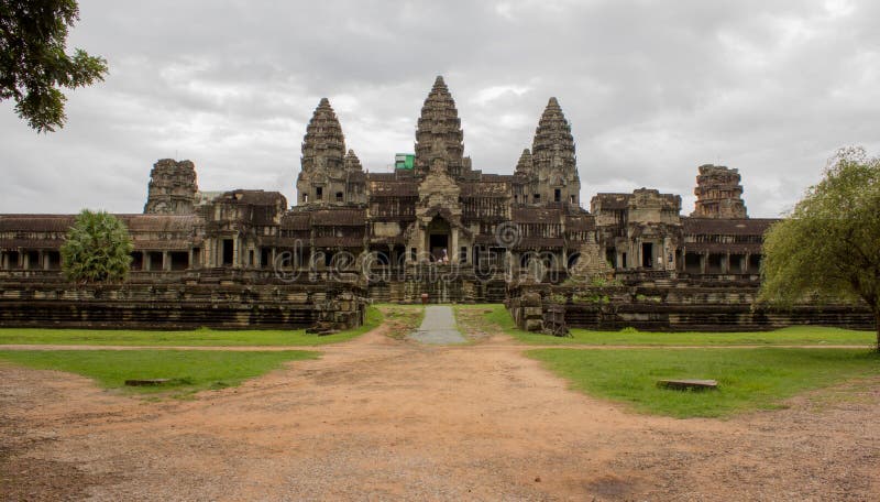 Back entrance of Angkor Wat