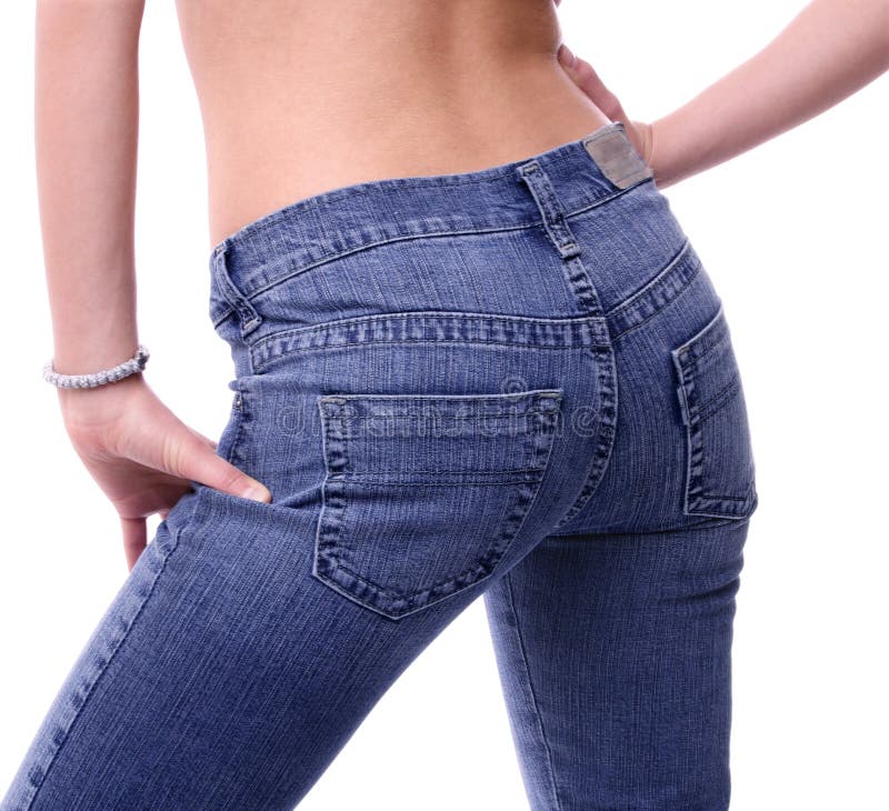 In jeans stock image. Image of muscular, beautiful, seduction - 18751933