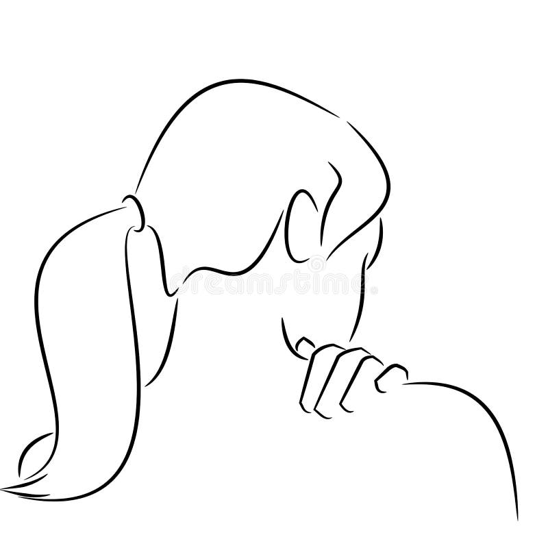 Back pain stock illustration