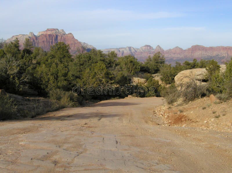 Back Road in Zion