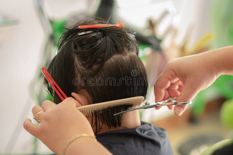 A Girl Hair Cut in Barber Salon Stock Image - Image of child, professional: 115014267 A Girl Hair Cut in Barber Salon Stock Image - Image of child, professional: 115014267
