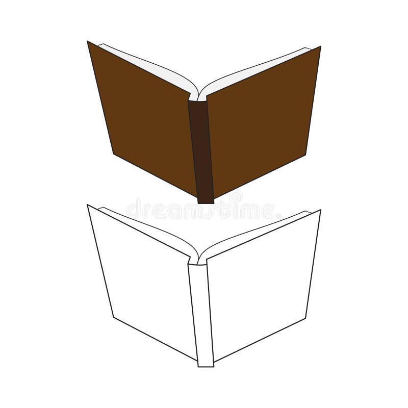 Side View Open Book Stock Illustrations – 1,090 Side View Open Book Stock  Illustrations, Vectors & Clipart - Dreamstime