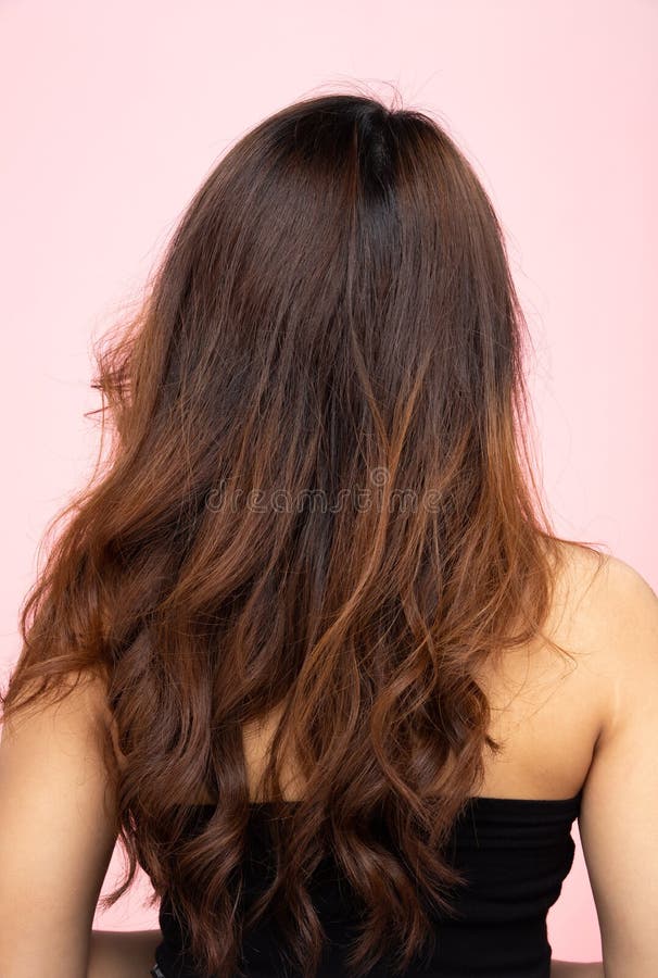 Back Side View of Women To Show Hair Style Stock Photo - Image of hair,  korea: 157705270