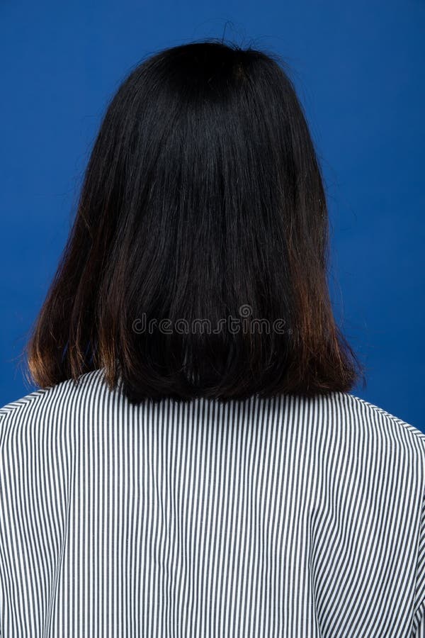 Back Side View of Women To Show Hair Style Stock Image - Image of girl,  compare: 157705269