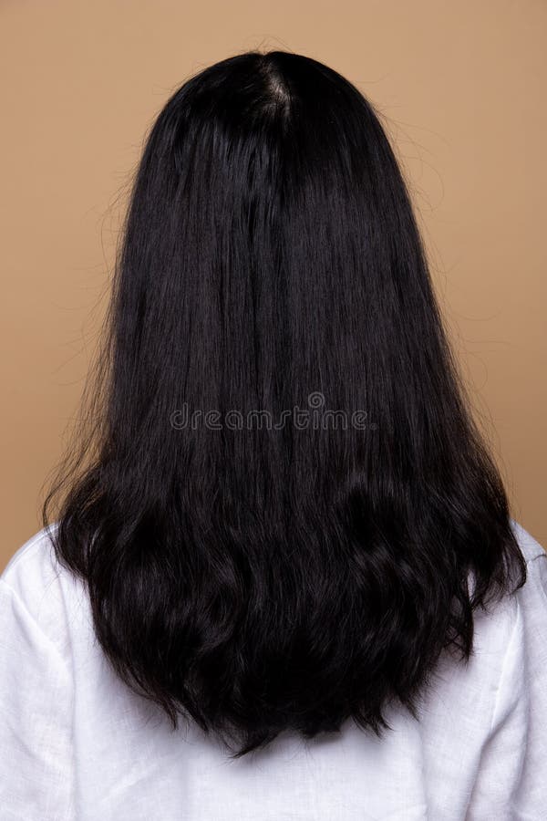 Back Side View of Women To Show Hair Style Stock Photo - Image of beauty,  hair: 157705264