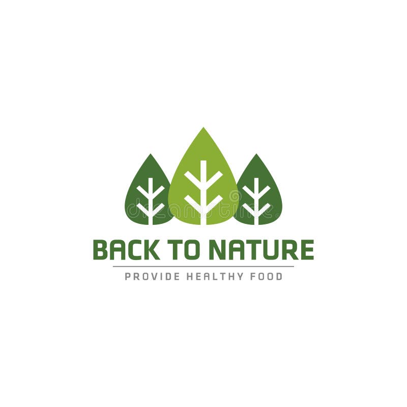 Back To Nature Illustration Stock Vector - Illustration of ecology, back: