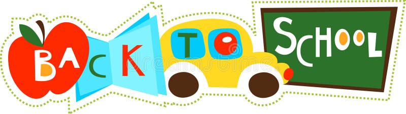 Back to school vector illustration Back to school vector illustration