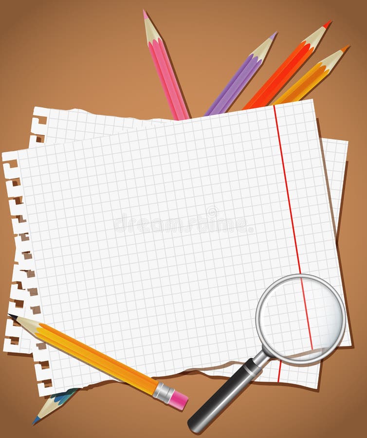 Back to school background or card royalty free illustration