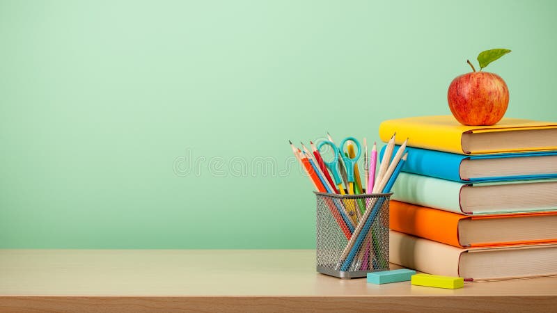 Back to school background stock image. Image of colour - 121767227